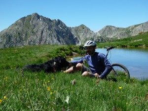 <strong>Pierre and Do</strong><br />vtt rando in Queyras Pierre and Do
