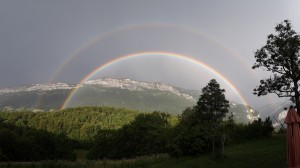 Arc en Ciel- Soir d'orage le 11 juillet 2016