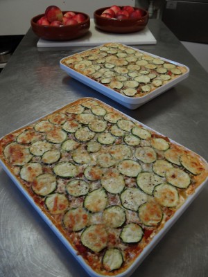 Gratin ravioles du royans ratatouille- 