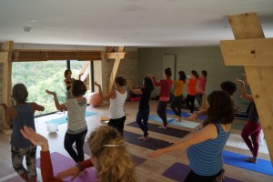 Salle, formation Yoga- 
