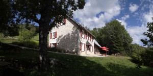 Le gîte des Rimets- coin ombragé et terrasse ensoleillée