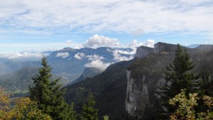 Vue du Bec de l'Orient- sur la Buffe et le massif de la Chartreuse