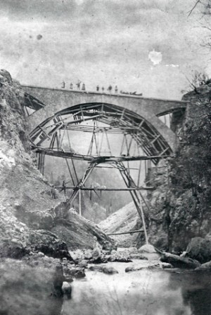 Vercors, Route du vertige- Le Pont de Goule Noire, Gorges de la Bourne