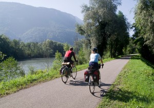Cyclotourisme Vercors- Balade sur la voie verte le long de l'Isère