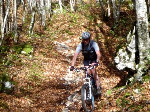 VTT Vercors Massif des Coulmes- Circuit 41, vers le Pas du Follet