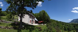 La terrasse du gîte- 