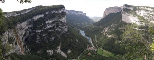 Randonnée de Moulin Marquis- Le cirque de Bournillon, les gorges de la Bourne, les falaises de Presles