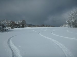 Vercors Ski de  randonnée nordique- autour du gîte des Rimets