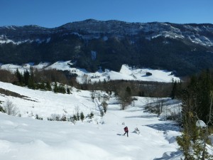 Vercors Ski de  randonnée nordique- Mini raid dans les Coulmes