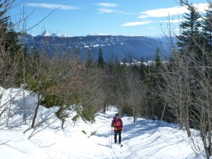 Vercors Ski de  randonnée nordique- Mini raid dans les Coulmes