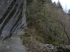 Sentier en balcon